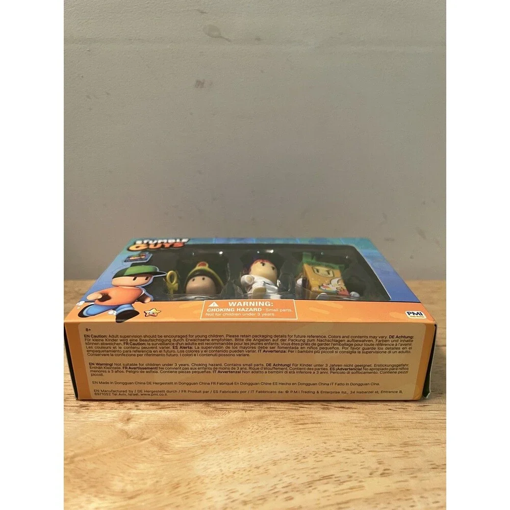 Stumble Guys 3‑Pack New Pharaoh Master Mascot Collectible Figures NEW